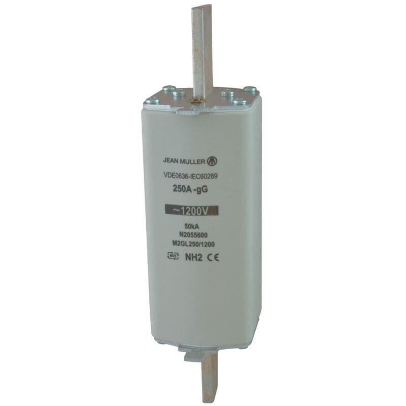 Jean-Muller FUSIBLE NH GG 1200V 2A M2GL2/1200 N2050900