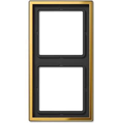 Jung Afdekplaat 2-voudig LS goud GO2982