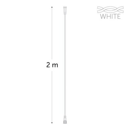 KERSTVERLICHTING Simply Connect - Verlengsnoer 2M wit EC-EXT-2-W