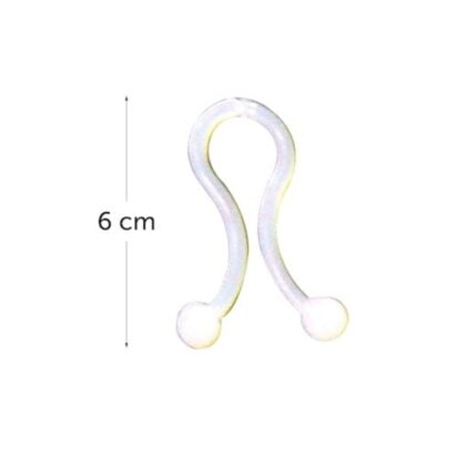 KERSTVERLICHTING Windclips voor Curtainlight - 6x105 cm XMA266