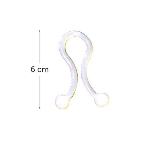 KERSTVERLICHTING Windclips voor Curtainlight - 6x105 cm XMA266