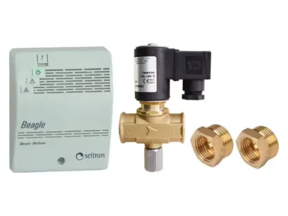 Tempolec RGD gasdetector met gasmagneetventiel (propaan/butaan) - 3/4-1/2 - 230V KIT GAS HOME LPG