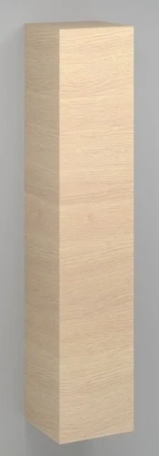 Kivu kolomkast met 1 deur 350 x 330 x 1690 mm - smoked oak - omkeerbaar KL1268