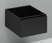 Thiny wastafelonderkast met 1 deur rechts 400 x 220 x 520 mm - raven oak KL1289