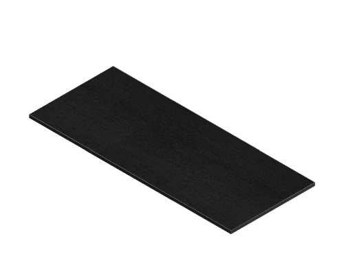 Kivu wastafelblad laminaat 1200 x 500 x 18 mm - raven oak KL1574