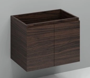 Kivu wastafelonderkast met 2 deuren greeploos 700 x 475 x 520 mm - lungo KL2172