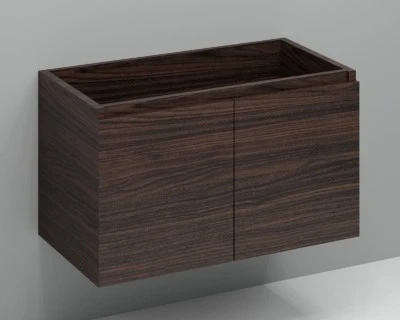 Kivu wastafelonderkast met 2 deuren greeploos 900 x 475 x 520 mm - lungo KL2174