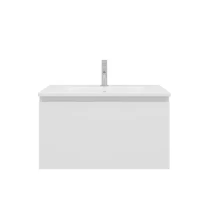 Klaire 39 - wastafelonderkast met 1 lade 700 x 435 x 390 mm - wit KL2922