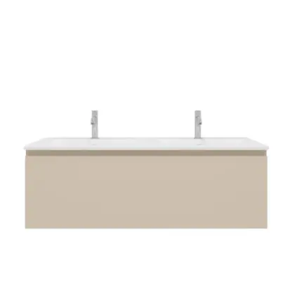 Klaire 39 - wastafelonderkast met 1 lade 1200 x 435 x 390 mm - soft KL3005