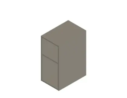 Klaire 65 - open rek 300 x 435 x 650 mm - soft KL3027