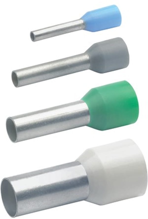 KLAUKE Kabelschoen geïsoleerde adereindhuls Franse kleurencode 6mm² 12mm koper 175/12