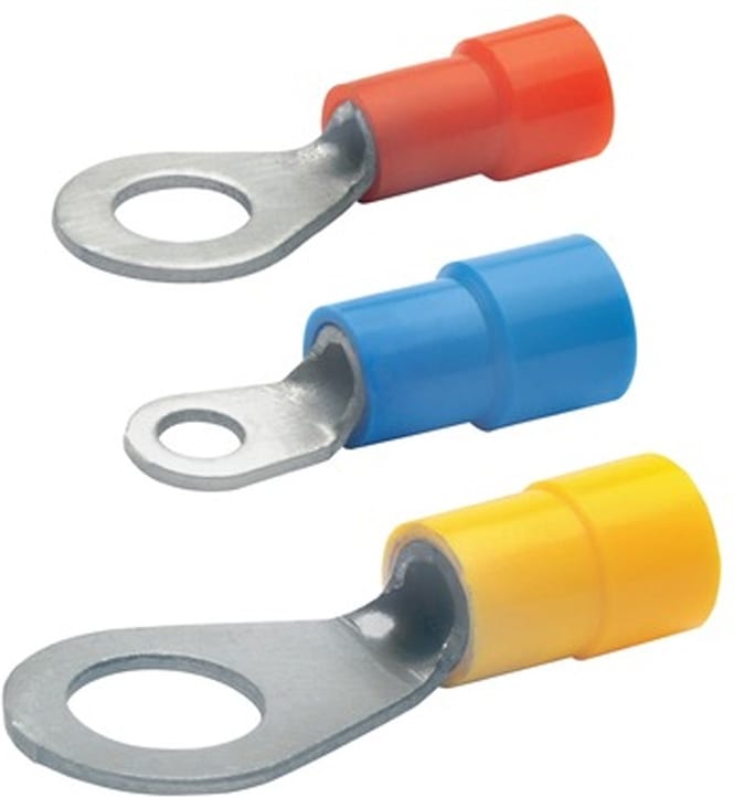 KLAUKE Kabelschoen geïsoleerd ringvormig isolatie PA blauw 1