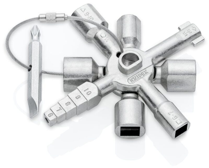 KNIPEX Schakelkastsleutel TwinKey