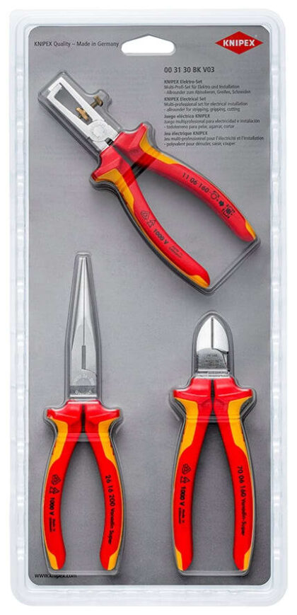 KNIPEX Elektro tangenset VDE