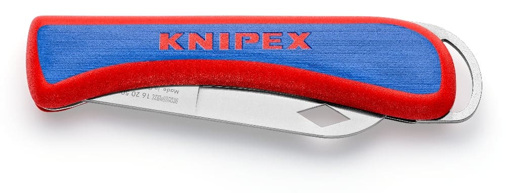 KNIPEX Vouwmes voor electricien 16 20 50 SB