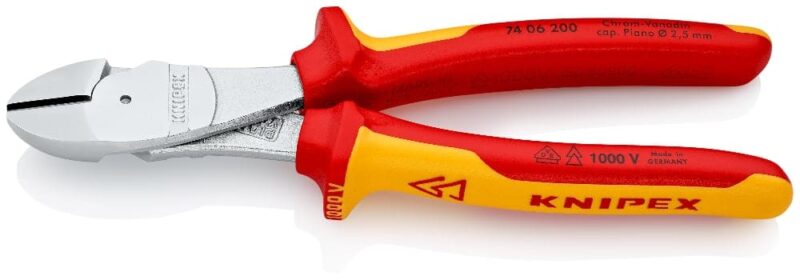 KNIPEX Kracht-zijsnijtang VDE