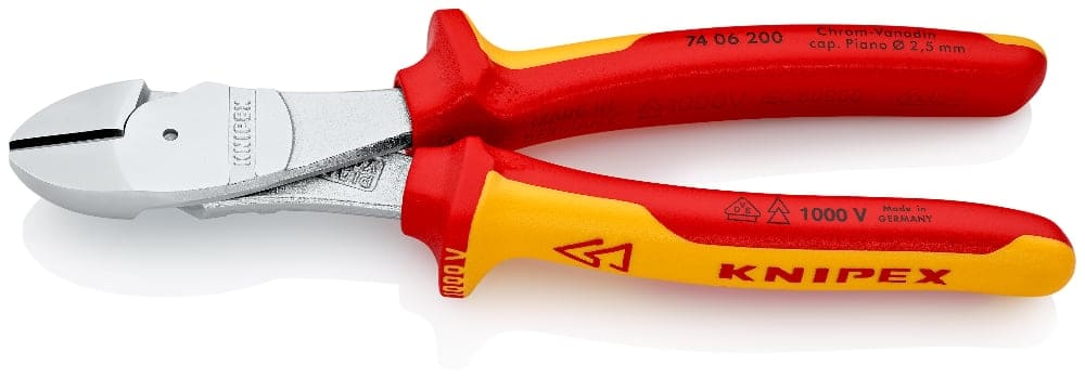 KNIPEX Kracht-zijsnijtang VDE