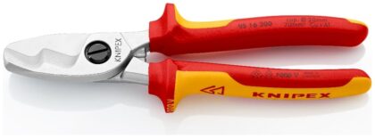 KNIPEX Kabelschaar verchroomd VDE