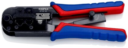 KNIPEX Krimptang voor Western-stekkers RJ11 / RJ12 / RJ45