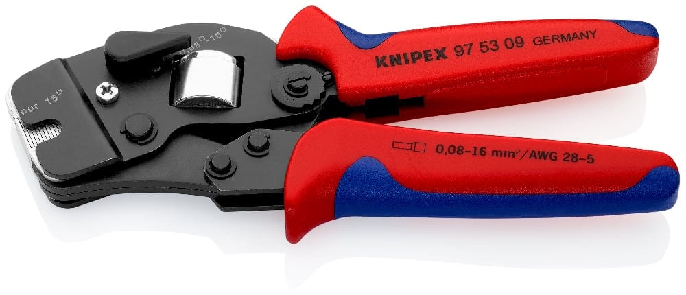 KNIPEX Zelfinstellende krimptang voor adereindhulzen