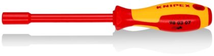 KNIPEX Dopsleutel met schroevendraaiergreep