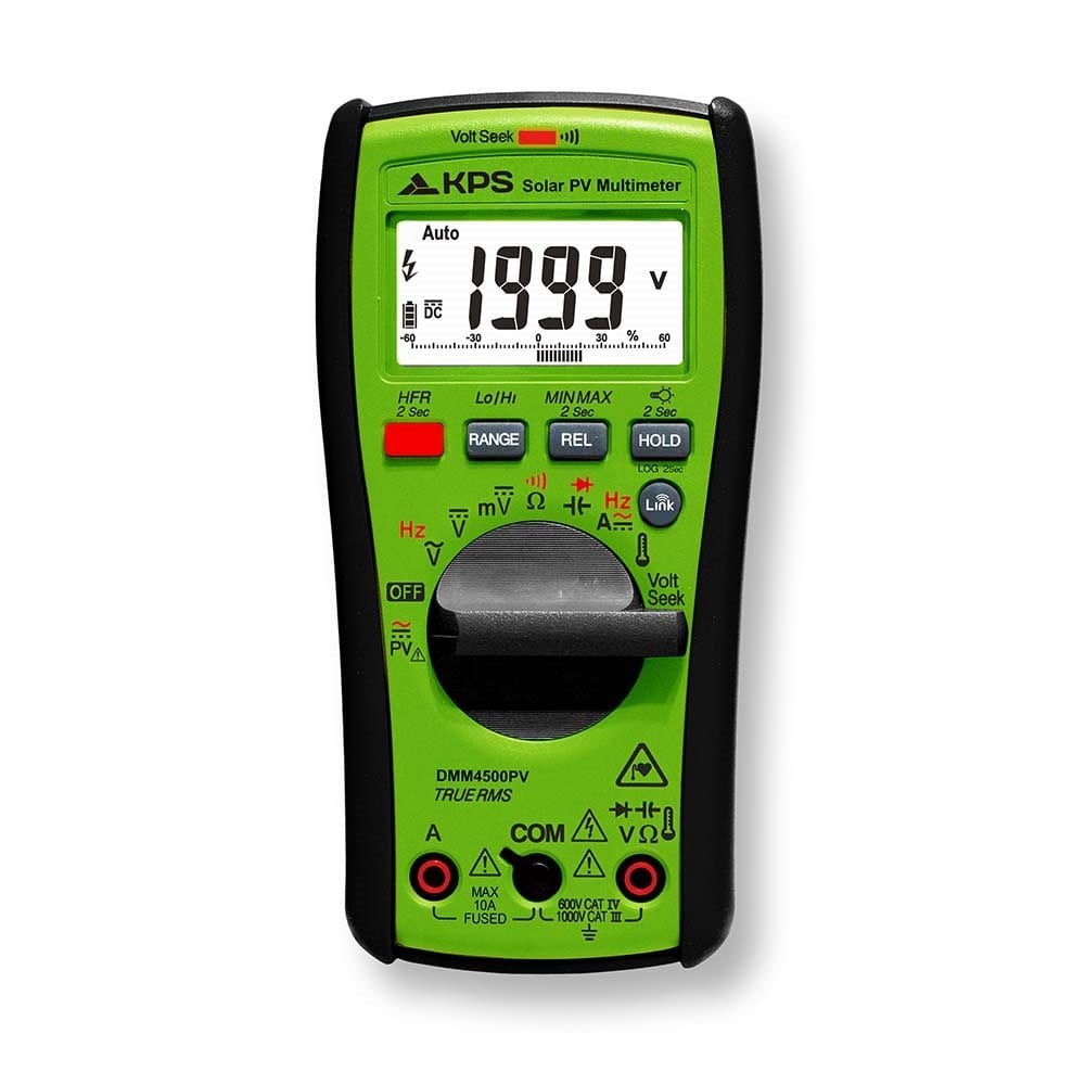 KPS TRMS 4500V AC/DC Industriële Digitale TRMS Multimeter voor testen v.zonnepanelen A38000019
