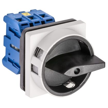 KRAUS & NAIMER Hoofdschak. 3polig 0-1 25A 4 gats IP66 vergr. Z/G 70010154