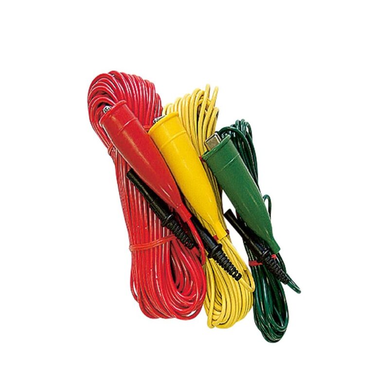 KYORITSU Testsnoeren (3 kleuren) voor 4102A/4105A/6018 A11004201