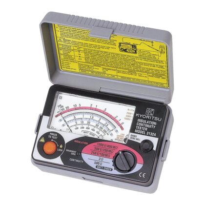 KYORITSU 3132A CCI Analoge isolatiemeter / continuïteitsmeter 250/500/1000V tot 400MOhm A11004214