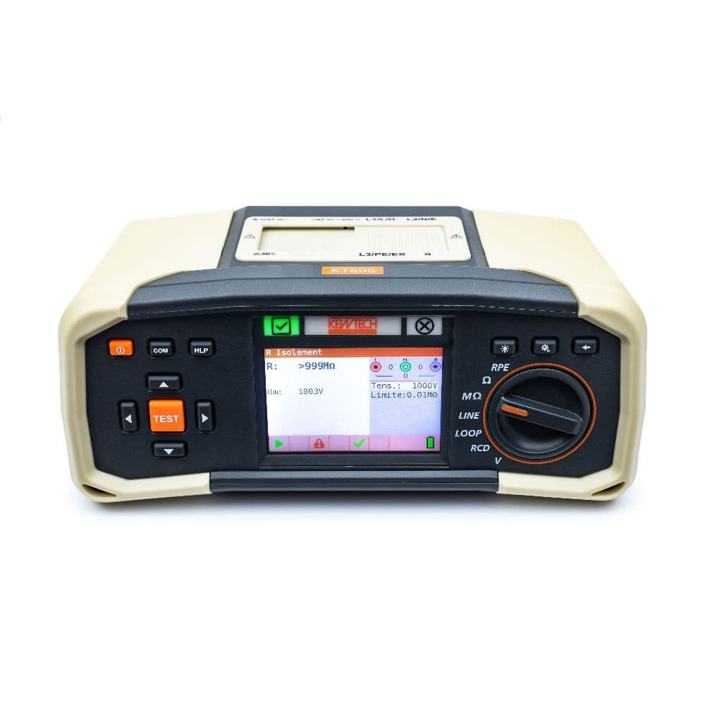 KYORITSU Installatietester volgens AREI met geheugen A11004482