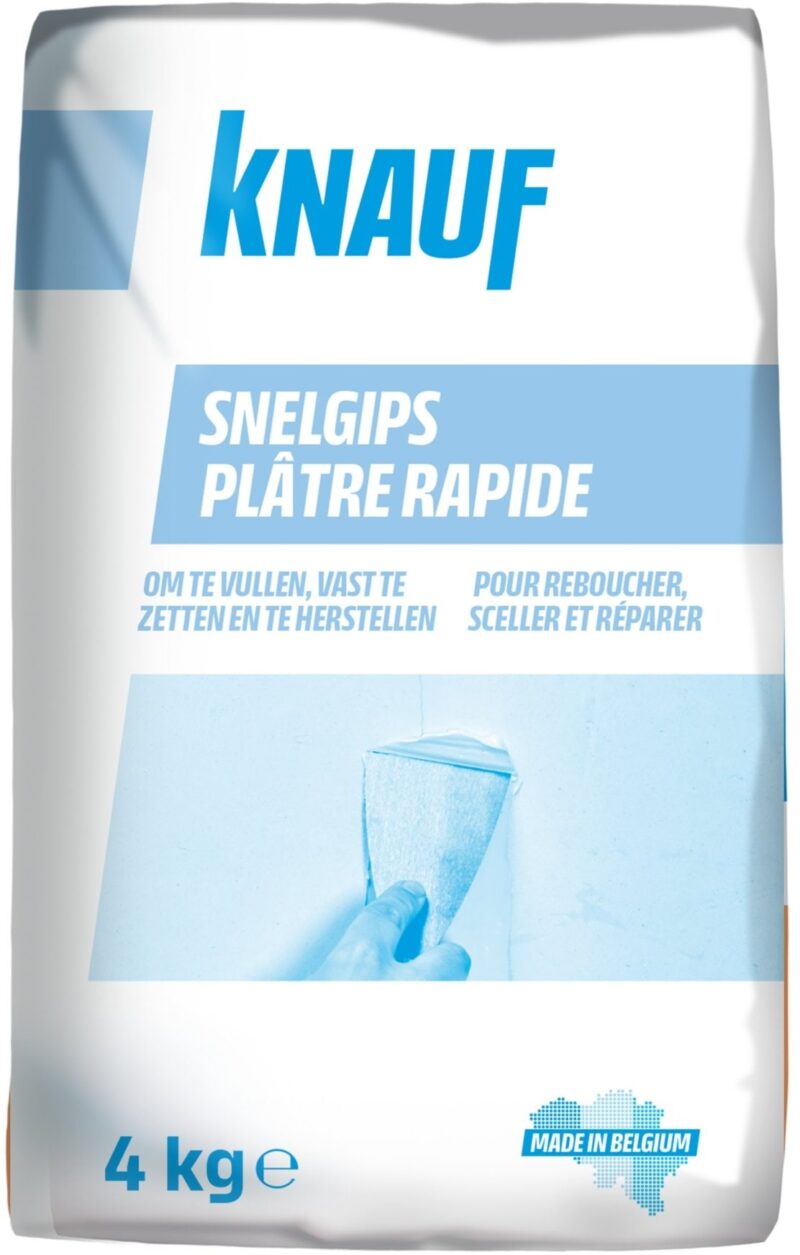 Knauf Snelhardend gips - Snelgips -zak 4kg 00094639