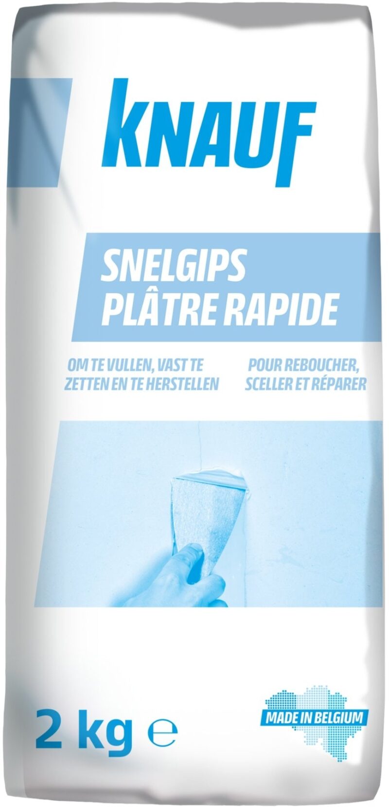 Knauf Snelhardend gips - Snelgips -zak 2kg 00136725
