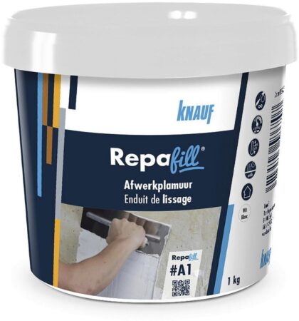 Knauf Repafill afwerkplamuur - emmer 1kg 00337772