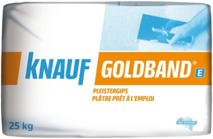 Knauf Gipspleister voor wanden en plafonds - Goldband - zak 25kg 00856789
