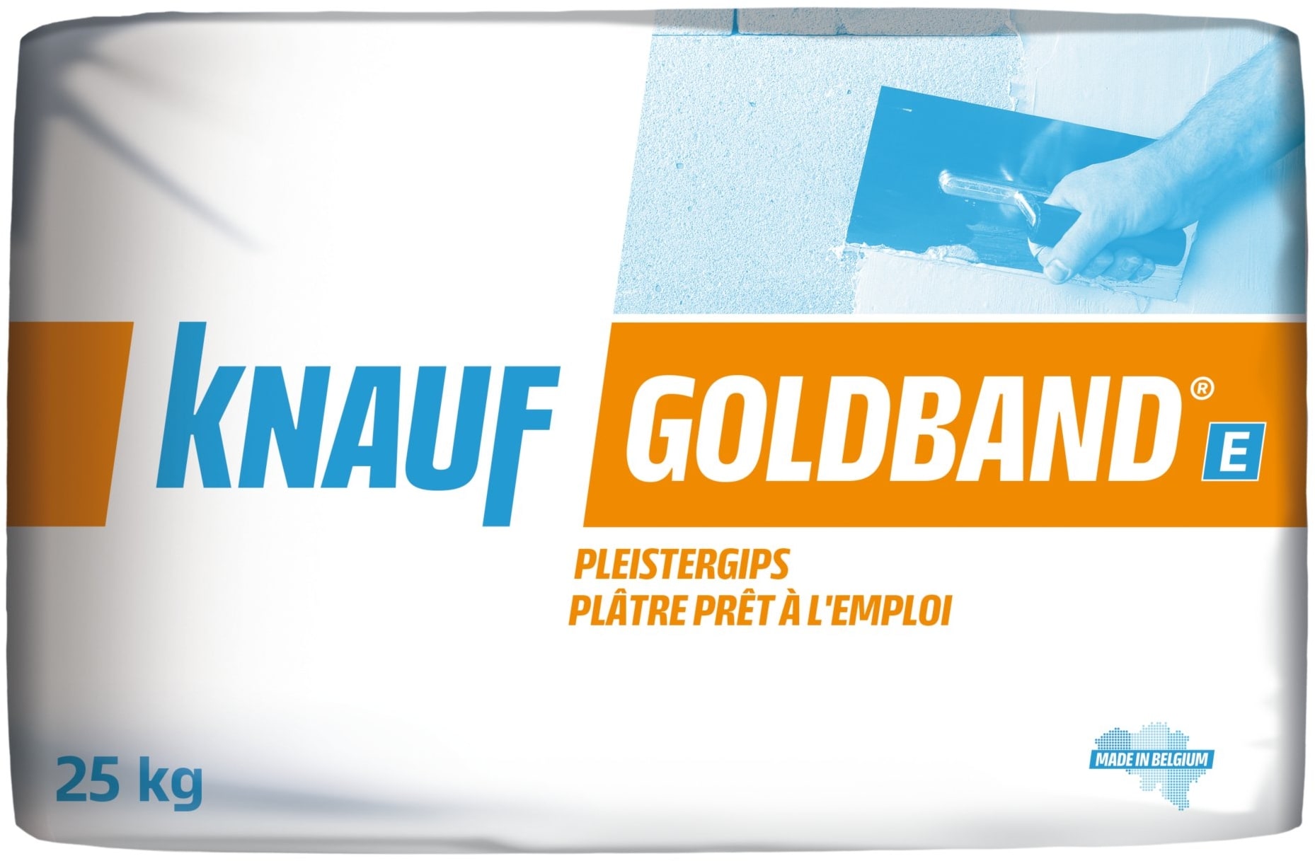Knauf Gipspleister voor wanden en plafonds - Goldband - zak 25kg 00856789