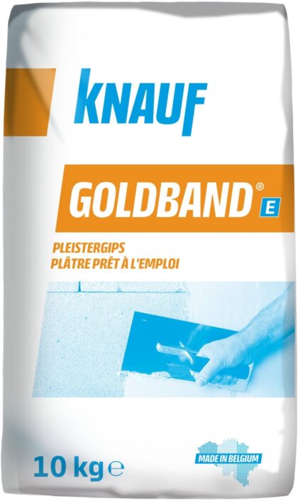 Knauf Gipspleister voor wanden en plafonds - Goldband - zak 10kg 00856986