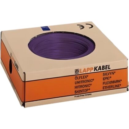 LAPP CABLE VTBs H05V-K draad pvc soepel 500v Eca 70°c paars 0