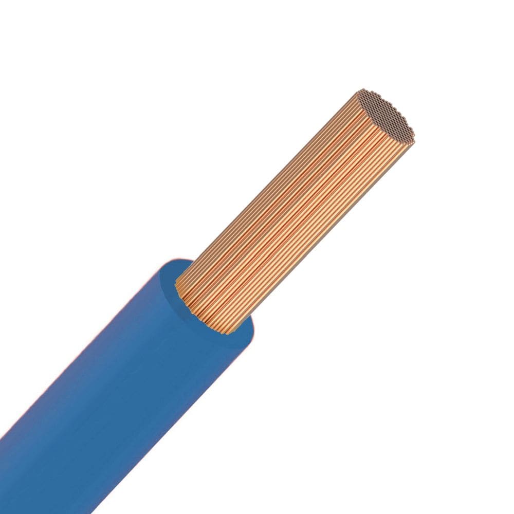 LAPP CABLE H05V2-K draad hittebestendig soepel 300/500v Eca +90°c blauw 1mm² 4515023/100