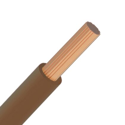 LAPP CABLE H05V2-K draad hittebestendig soepel 300/500v Eca +90°c bruin 0