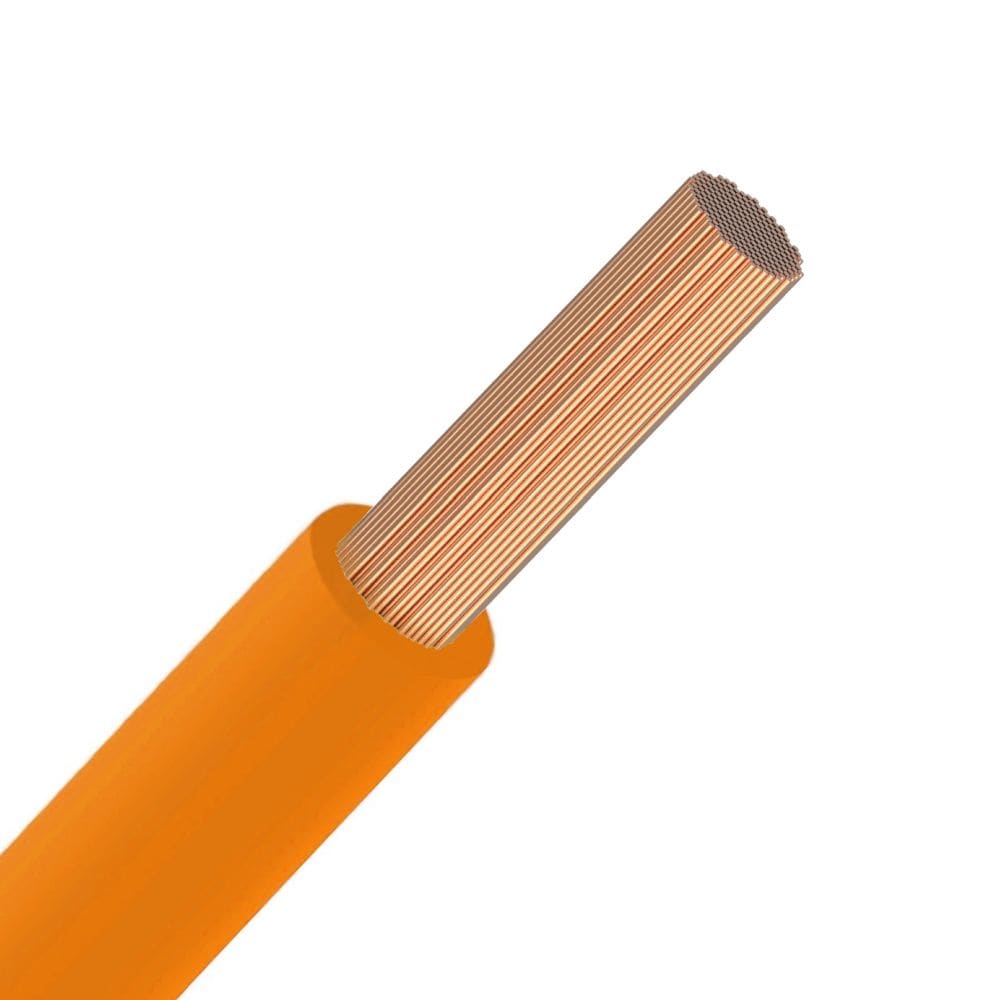 LAPP CABLE H05V2-K draad hittebestendig soepel 300/500v Eca +90°c oranje 1mm² 4515093/100