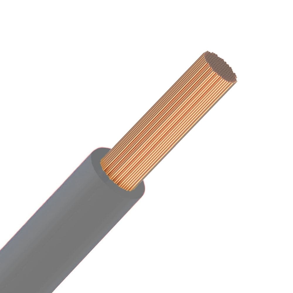 LAPP CABLE H07V2-K draad hittebestendig soepel 450/750v Eca +90°c grijs 6mm² 4519064/100