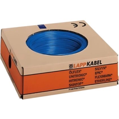 LAPP CABLE VOBs H07V-K draad pvc soepel 750v Eca 70°c blauw 6mm² 4520024/100