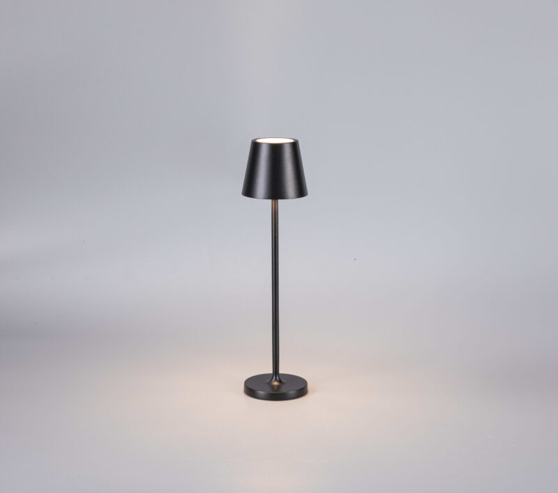 LEDLAB Julie 2200/2700/3000K touchdim incl laadbasis en adapter zwart 002062042302_
