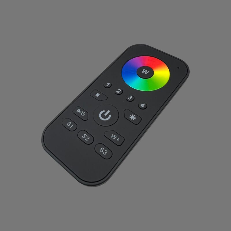 LEDLAB 4 CHANNEL HANDHELD RF RGB/W DIMMING CONTROLLER - BLACK 900361001324