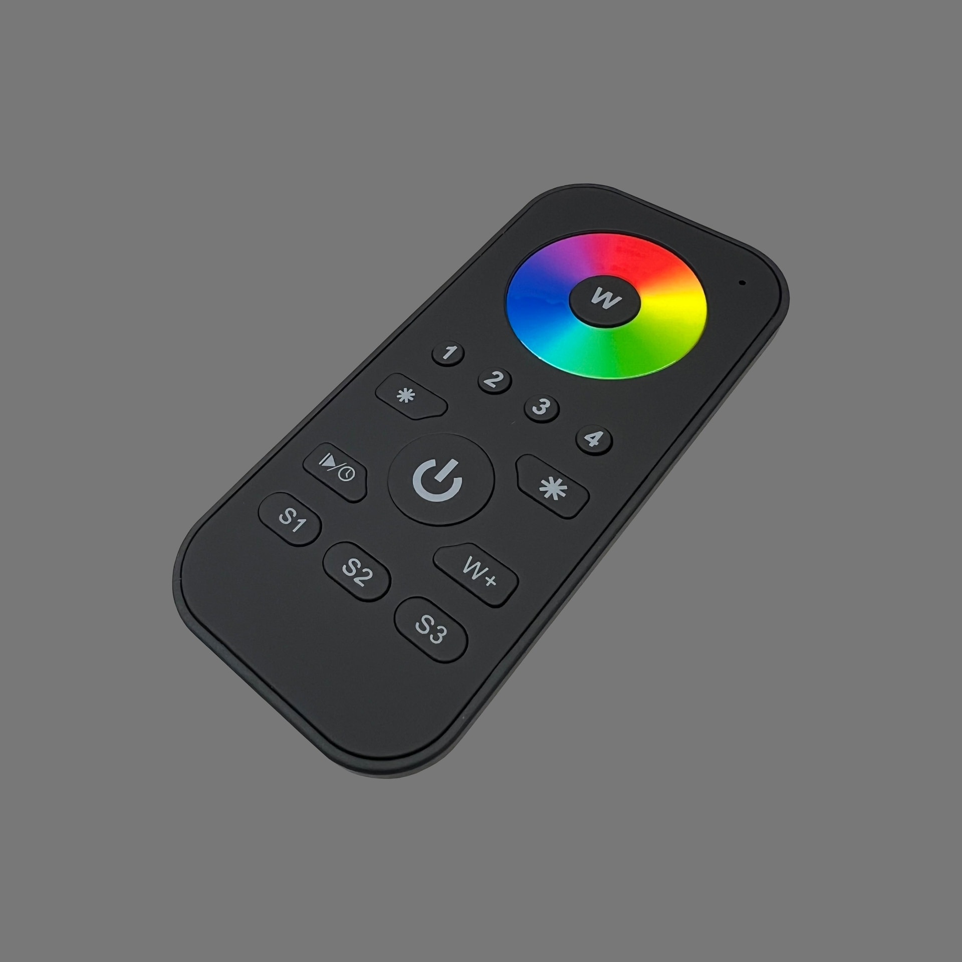 LEDLAB 4 CHANNEL HANDHELD RF RGB/W DIMMING CONTROLLER - BLACK 900361001324