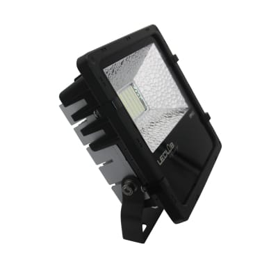 LEDLAB TROOPER V2 floodlight - 50W - 6000K - 5107lm - alu - IP65 - 100° - zwart TR2O50WXCOWBLGR