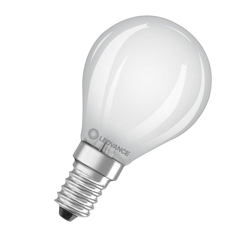 LEDVANCE LED CLASSIC P P 2.5W 827 Frosted E14 4099854069239