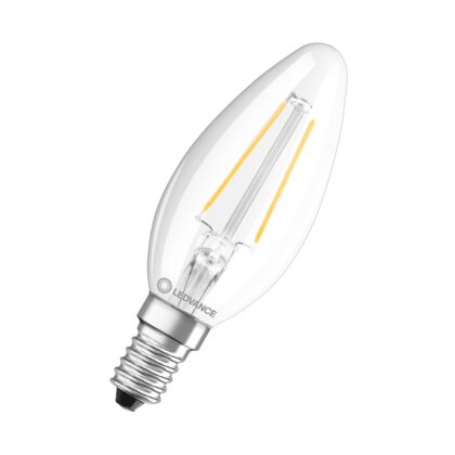 LEDVANCE LED CLASSIC B P 2.5W 827 Clear E14 4099854069451