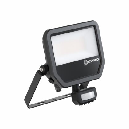 LEDVANCE FLOODLIGHT SENSOR 50 41W 6KLM 830 PS SY100 BK 4099854306860