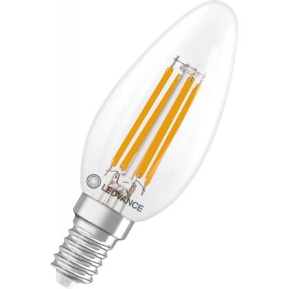 LEDVANCE LED CLASSIC B DIM P 3.4W 827 CLEAR E14 4099854439049